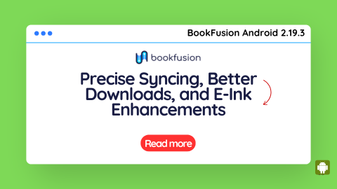 BookFusion Android 2.20.4 -Saved Themes, TTS Improvements & Many Fixes